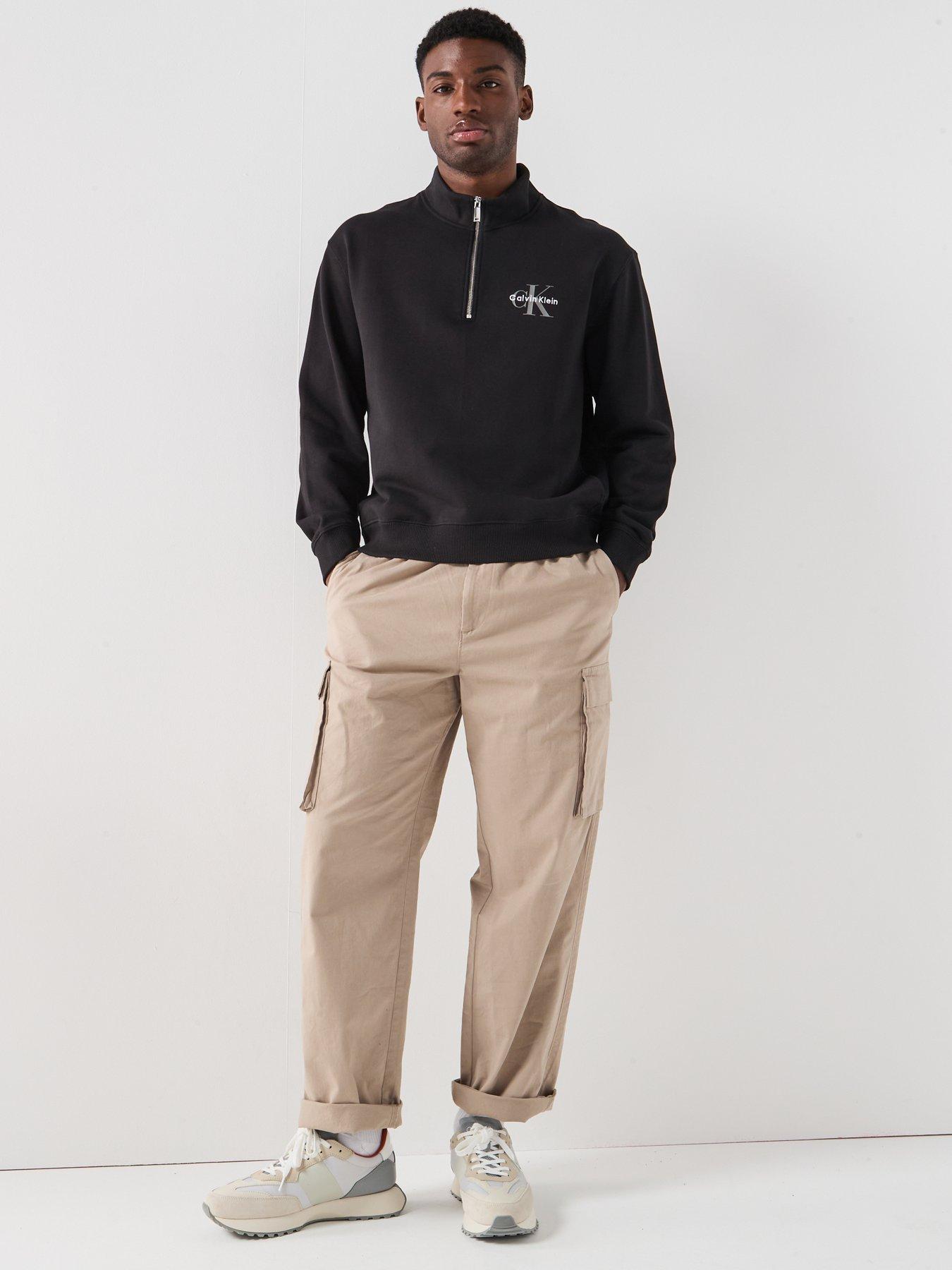 calvin-klein-jeans-monogram-logo-14-zip-sweatshirt-blackback