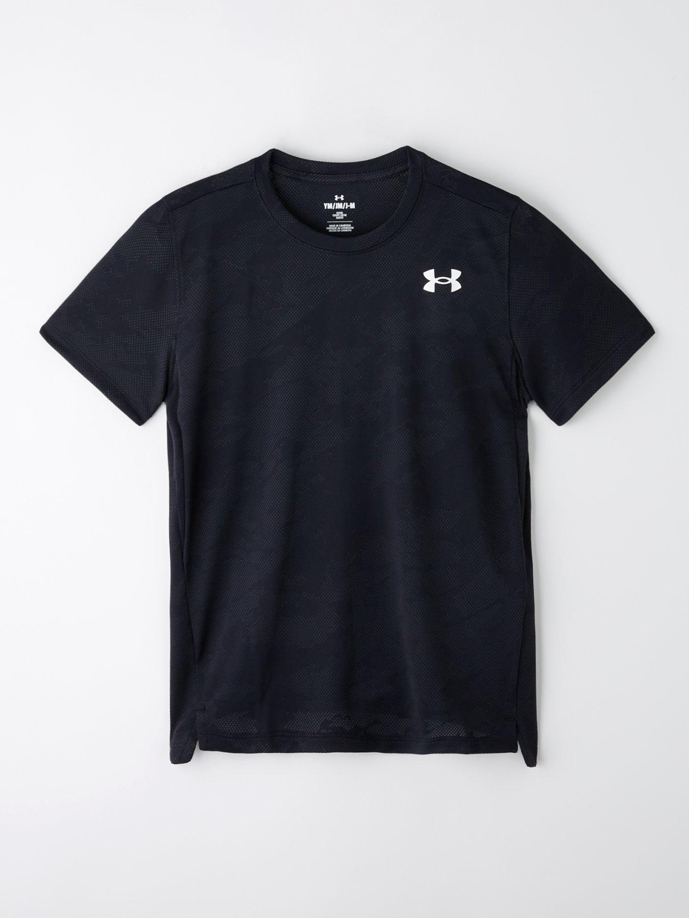 under-armour-junior-boys-training-tech-vent-jacquard-t-shirt-black