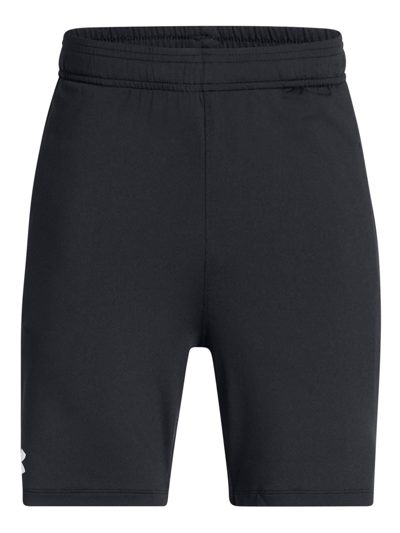 Image 1 of 2 of UNDER ARMOUR Junior Boys Training Tech Vent Jacquard Shorts - Black