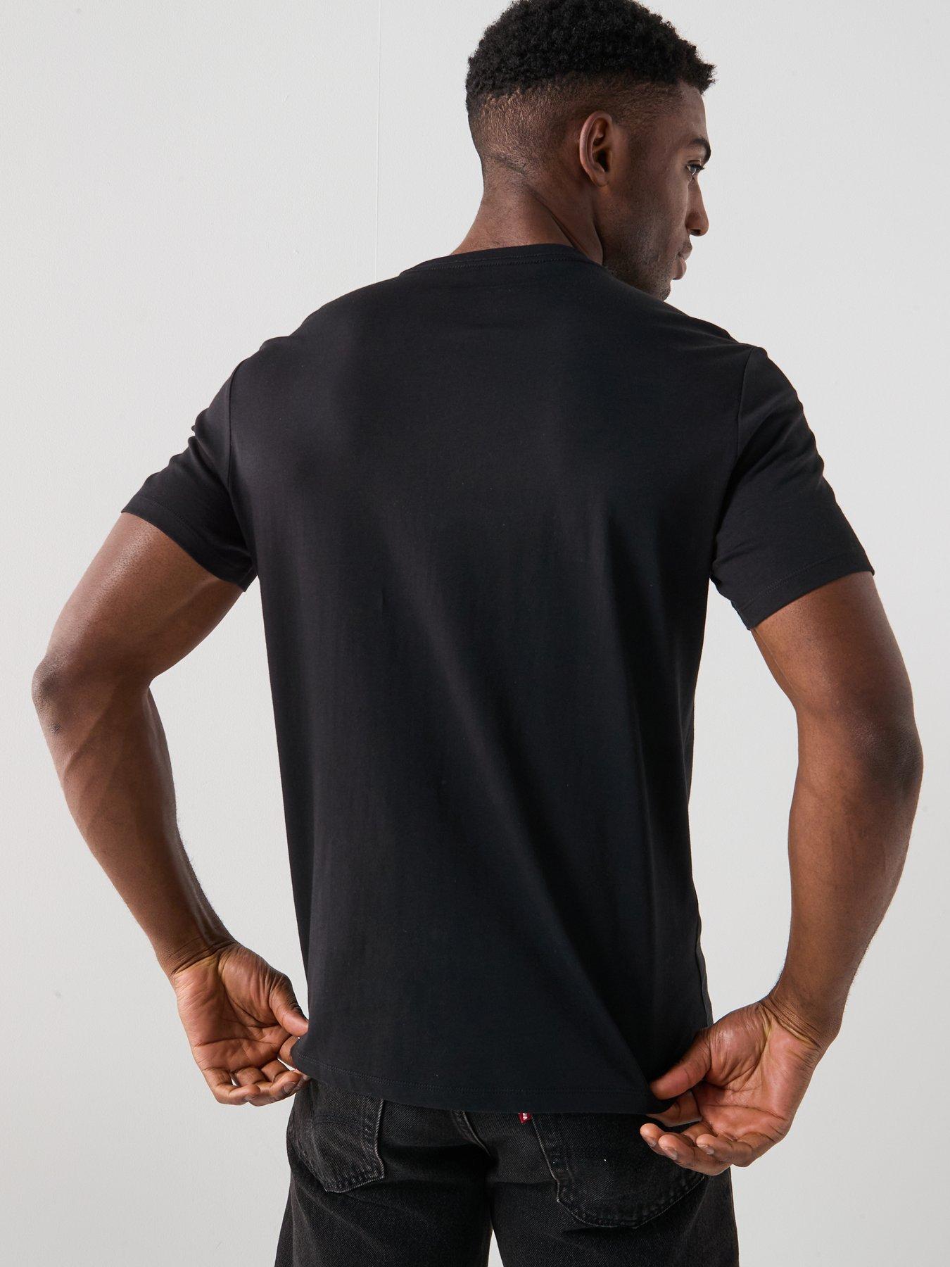Image 2 of 4 of Calvin Klein Jeans Redbox Graphic T-Shirts - Black
