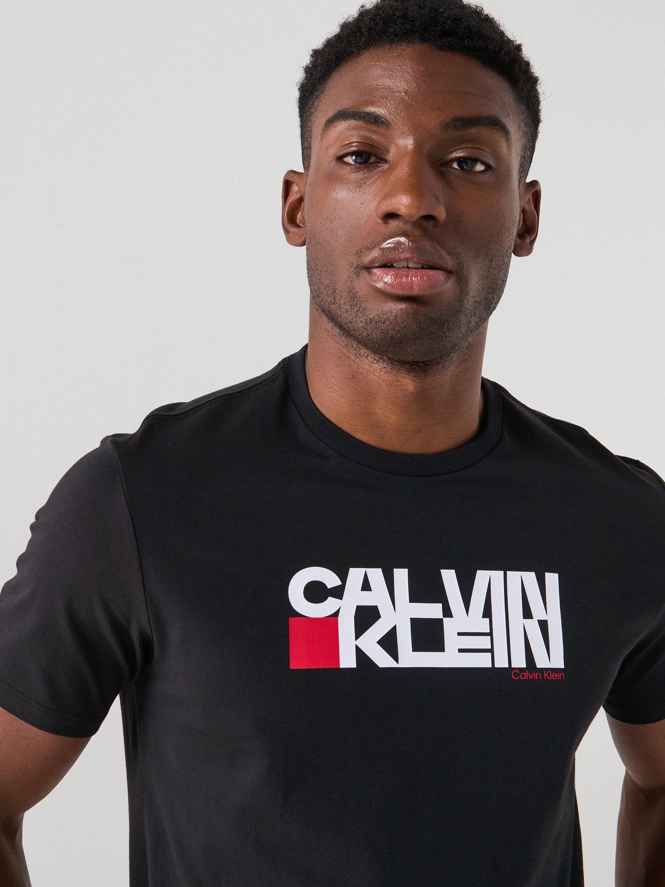 Image 4 of 4 of Calvin Klein Jeans Redbox Graphic T-Shirts - Black