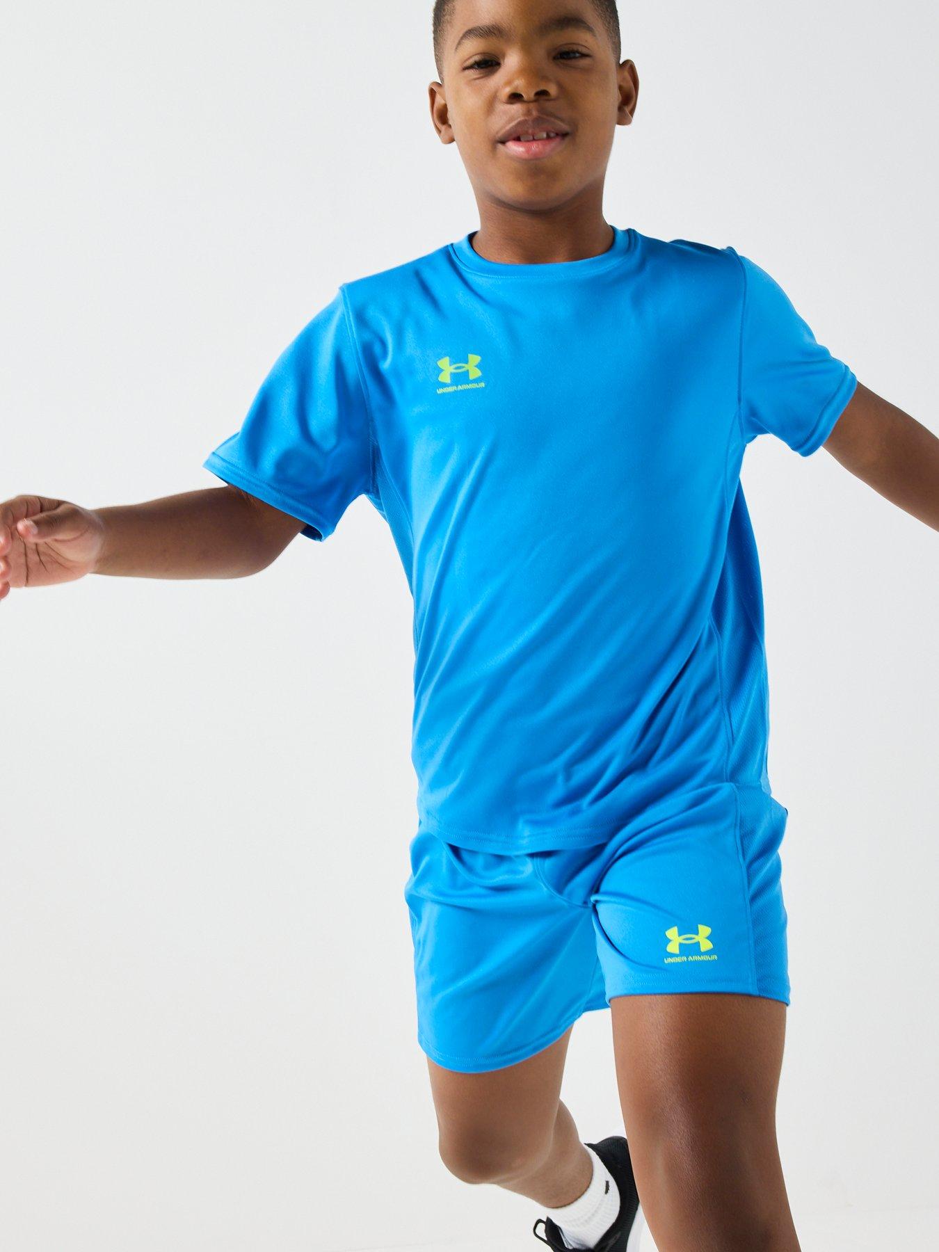under-armour-junior-boys-challenger-knit-shorts-blueoutfit