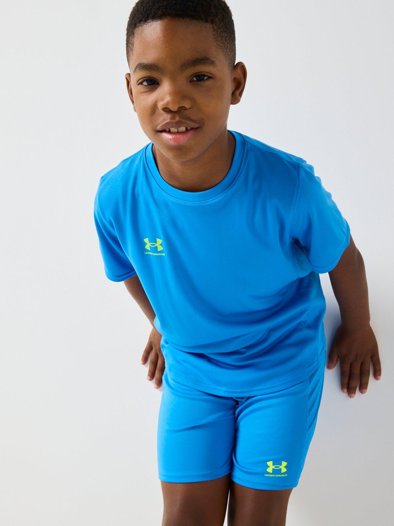 under-armour-junior-boys-challenger-knit-shorts-bluedetail