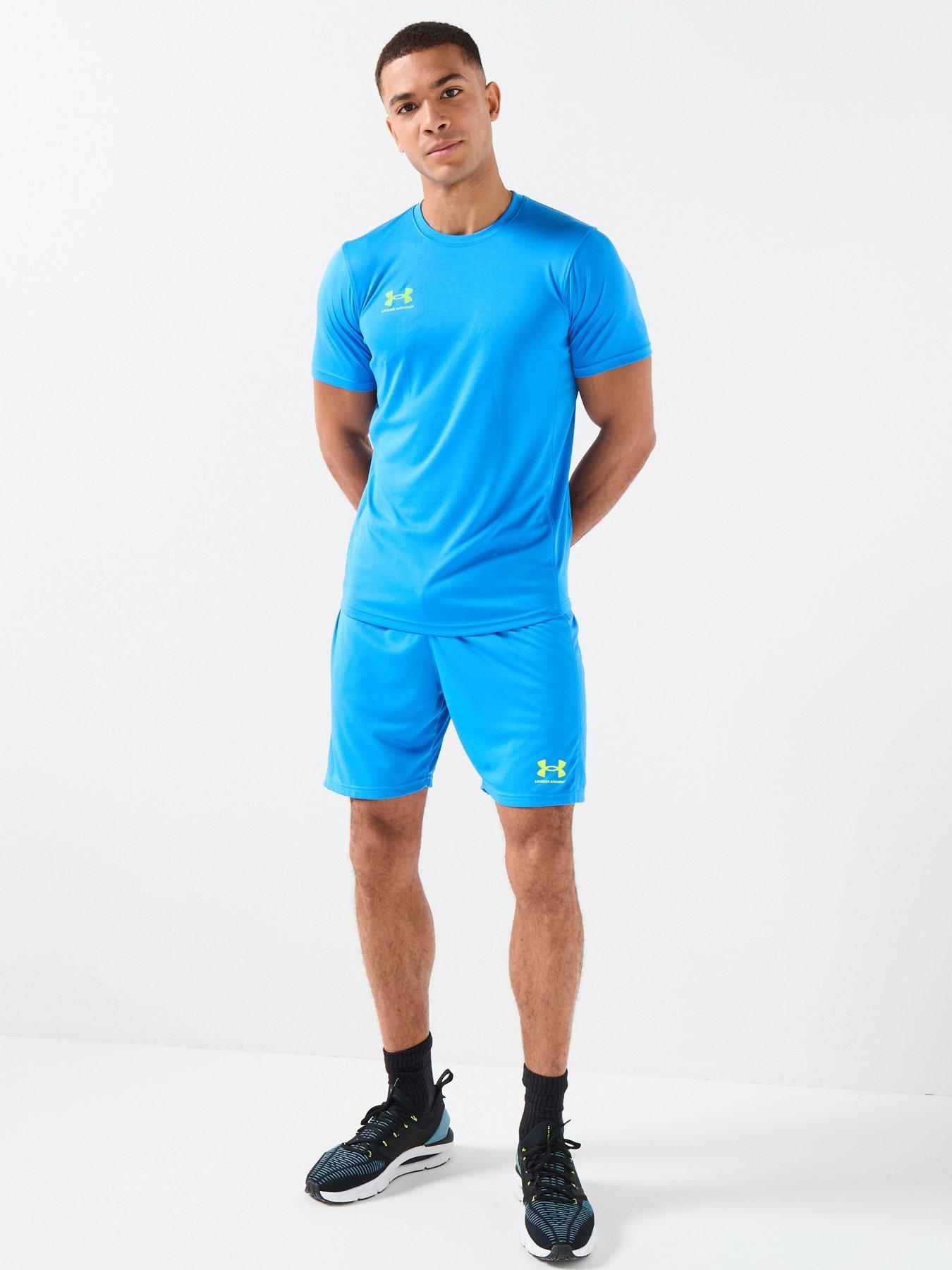 Image 3 of 5 of UNDER ARMOUR Mens Challenger Train Shorts - Blue