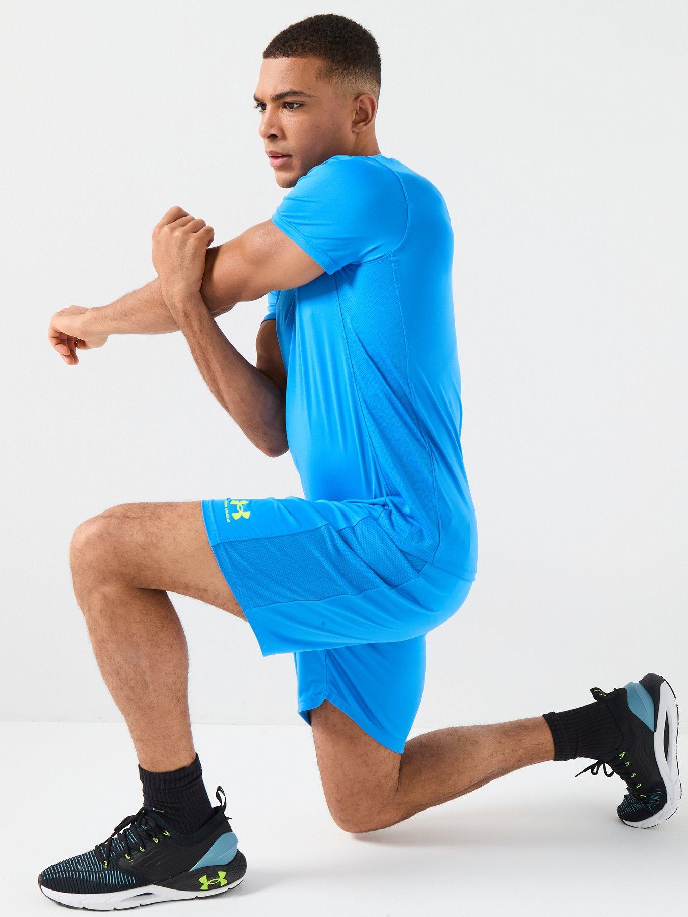 Image 5 of 5 of UNDER ARMOUR Mens Challenger Train Shorts - Blue