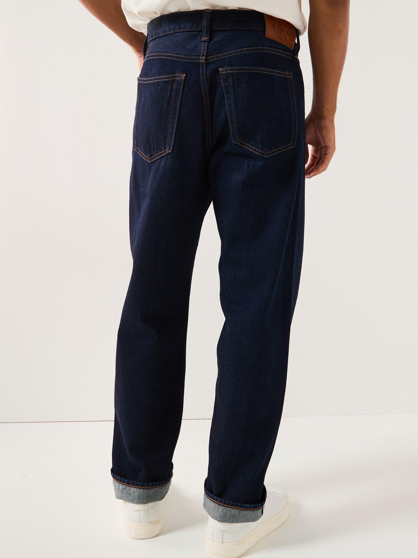 calvin-klein-jeans-5-pocket-90s-tapered-selvedge-dark-bluestillFront
