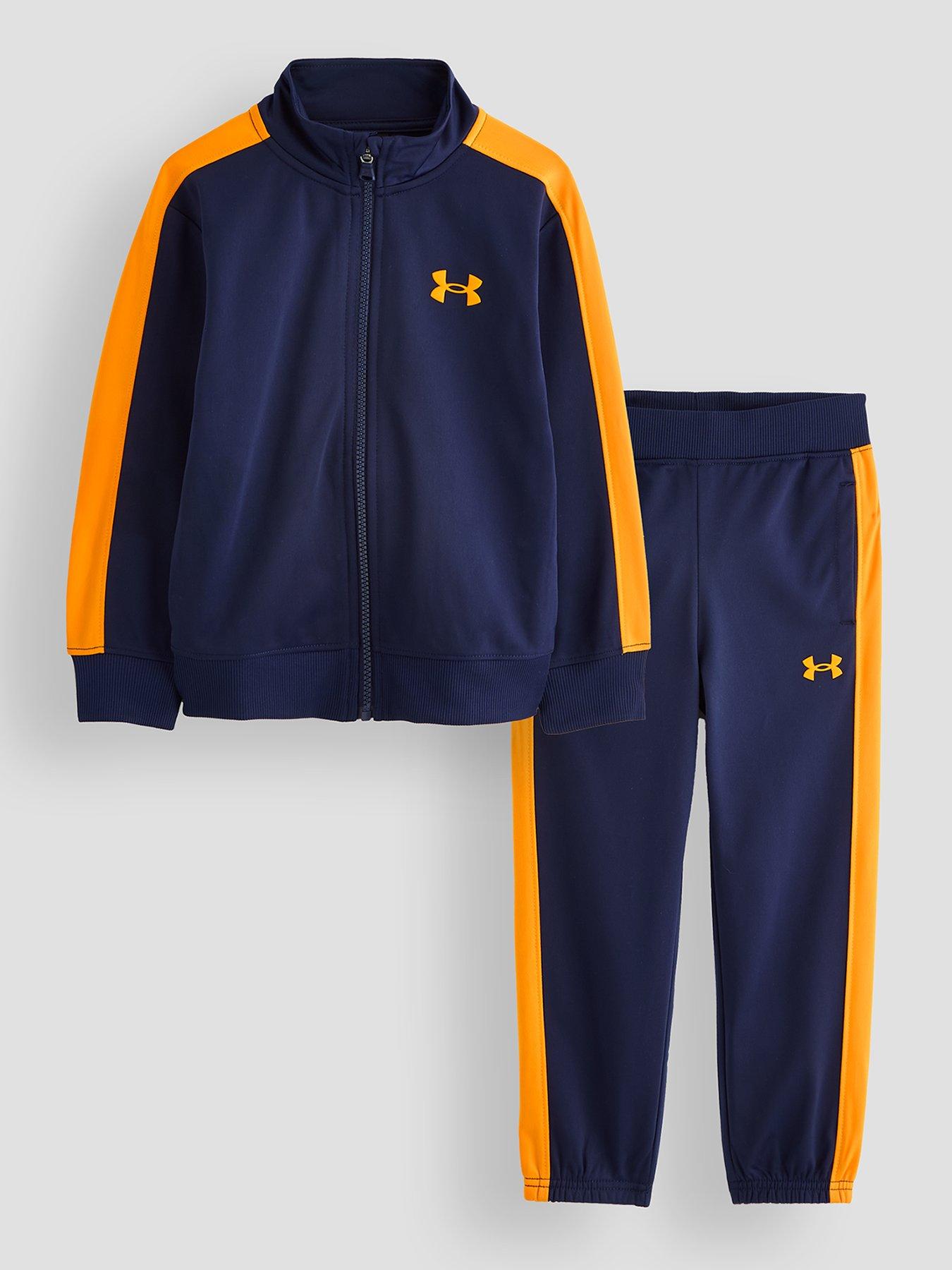 Image 1 of 4 of UNDER ARMOUR Boys Knit Tracksuit - Navy