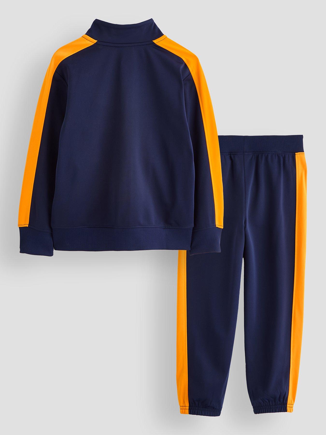 Image 2 of 4 of UNDER ARMOUR Boys Knit Tracksuit - Navy