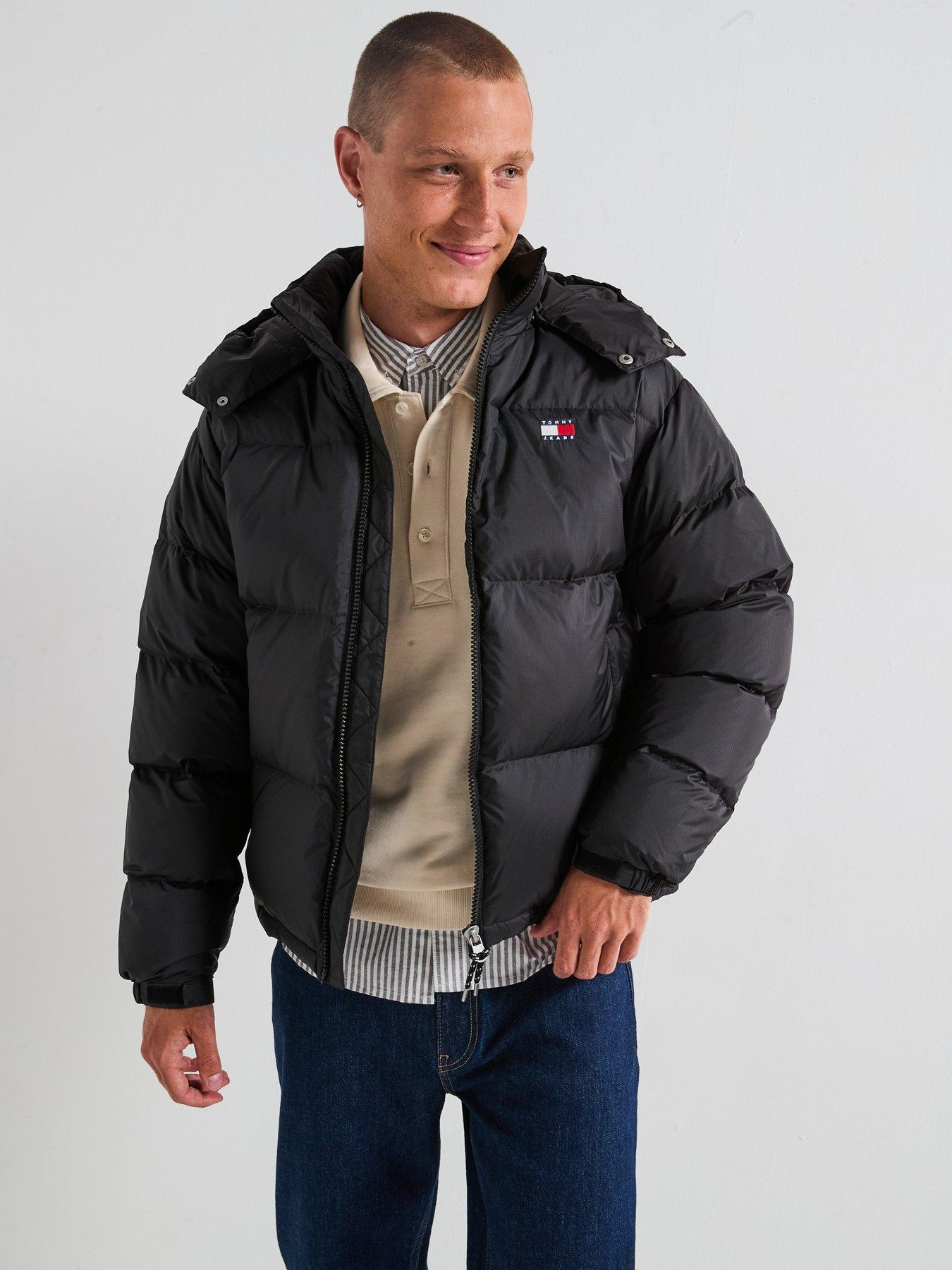 Tommy Jeans Alaska Ripstop Quilted Jacket - Black