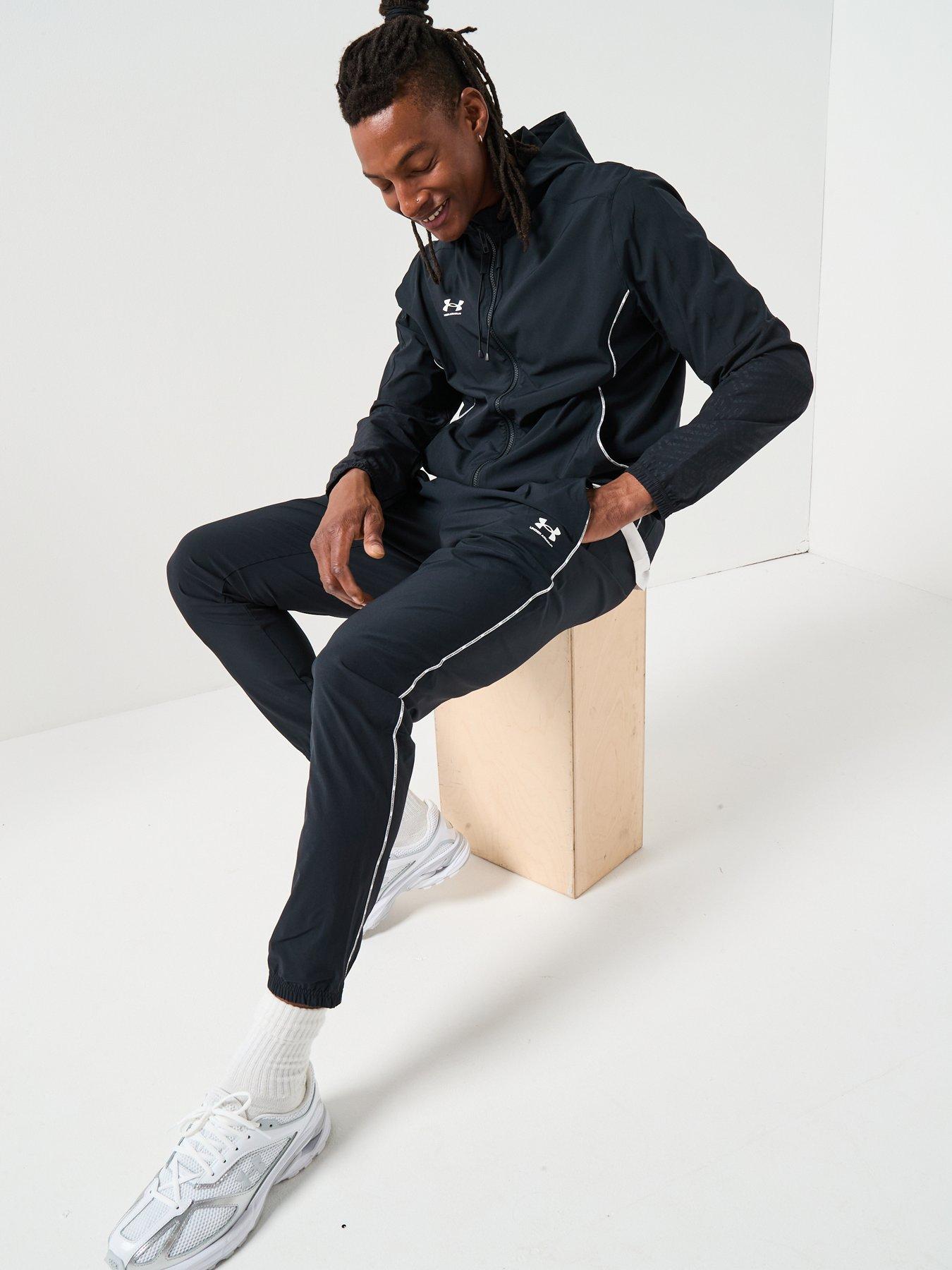 Image 6 of 6 of UNDER ARMOUR Mens Challenger Pro Tracksuit - Black/White