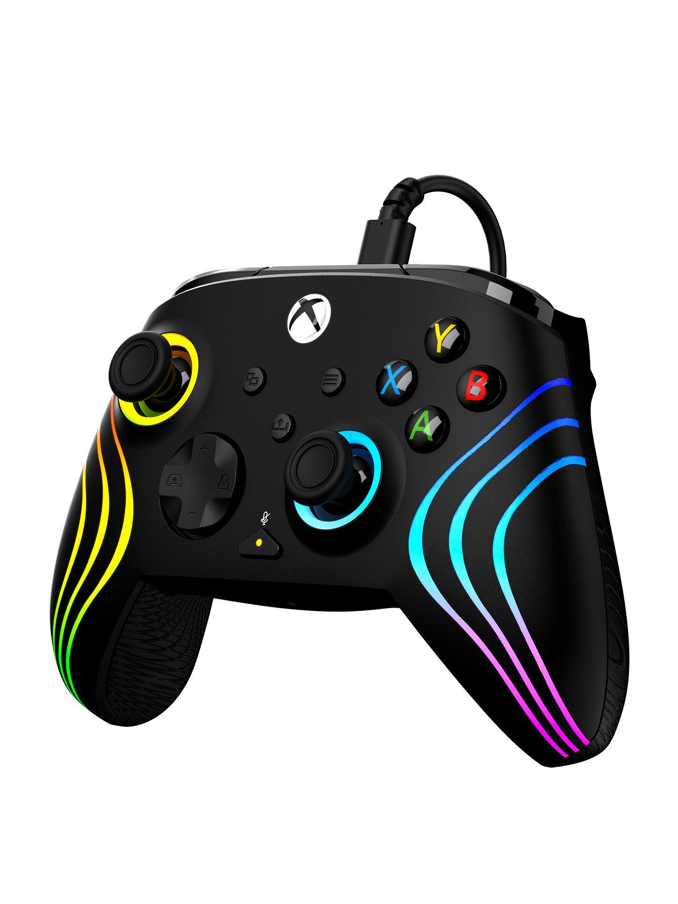 Image 2 of 7 of pdp Afterglow Wave Wired Controller XB, Black