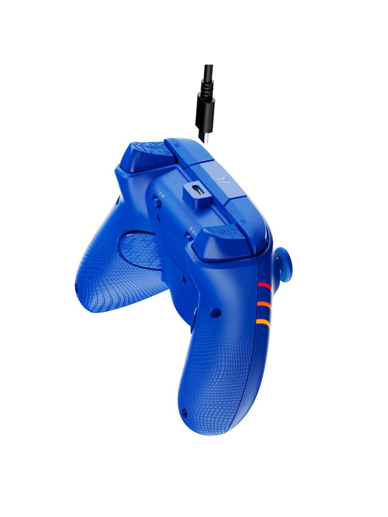 Image 4 of 7 of pdp Afterglow Wave Wired Controller XB, Blue