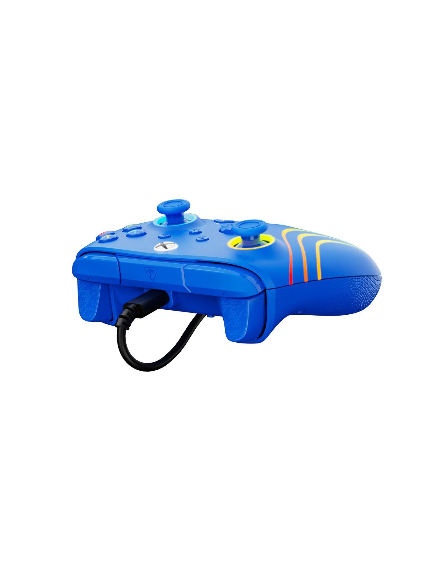 Image 5 of 7 of pdp Afterglow Wave Wired Controller XB, Blue