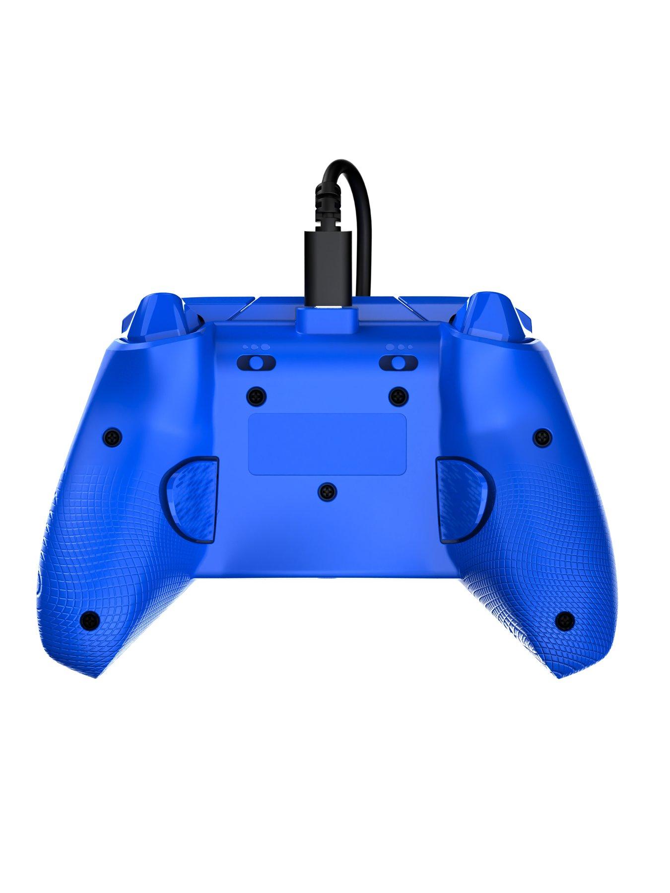 Image 7 of 7 of pdp Afterglow Wave Wired Controller XB, Blue