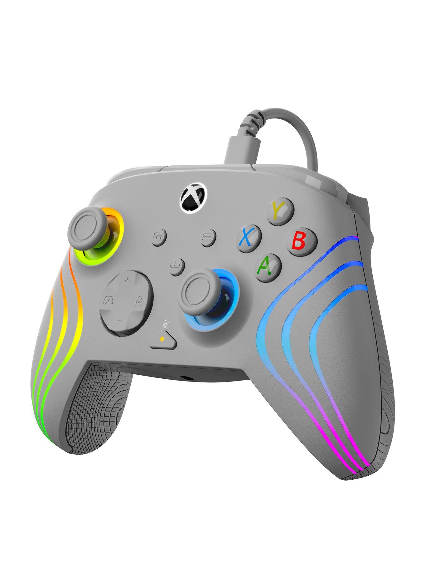 Image 2 of 7 of pdp Afterglow Wave Wired Controller XB, Grey
