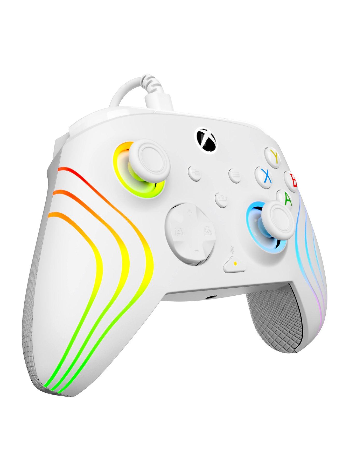 Image 3 of 7 of pdp Afterglow Wave Wired Controller XB, White