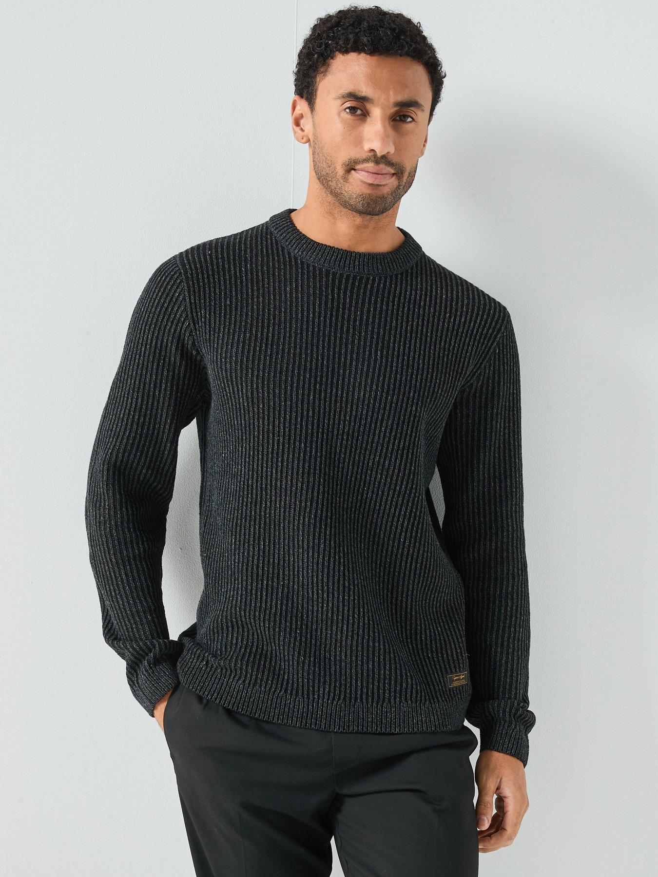 jack-jones-dover-textured-ribbed-knitted-jumper-black