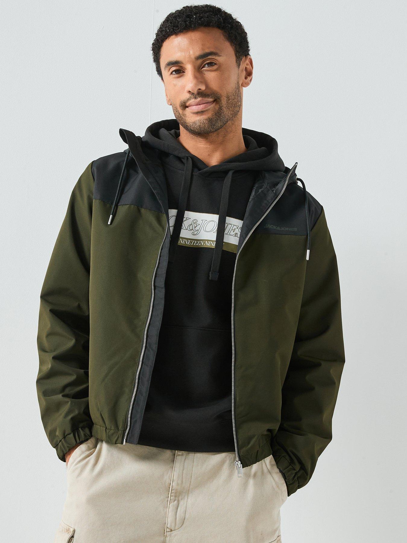 jack-jones-legacy-lightweight-hooded-dark-green