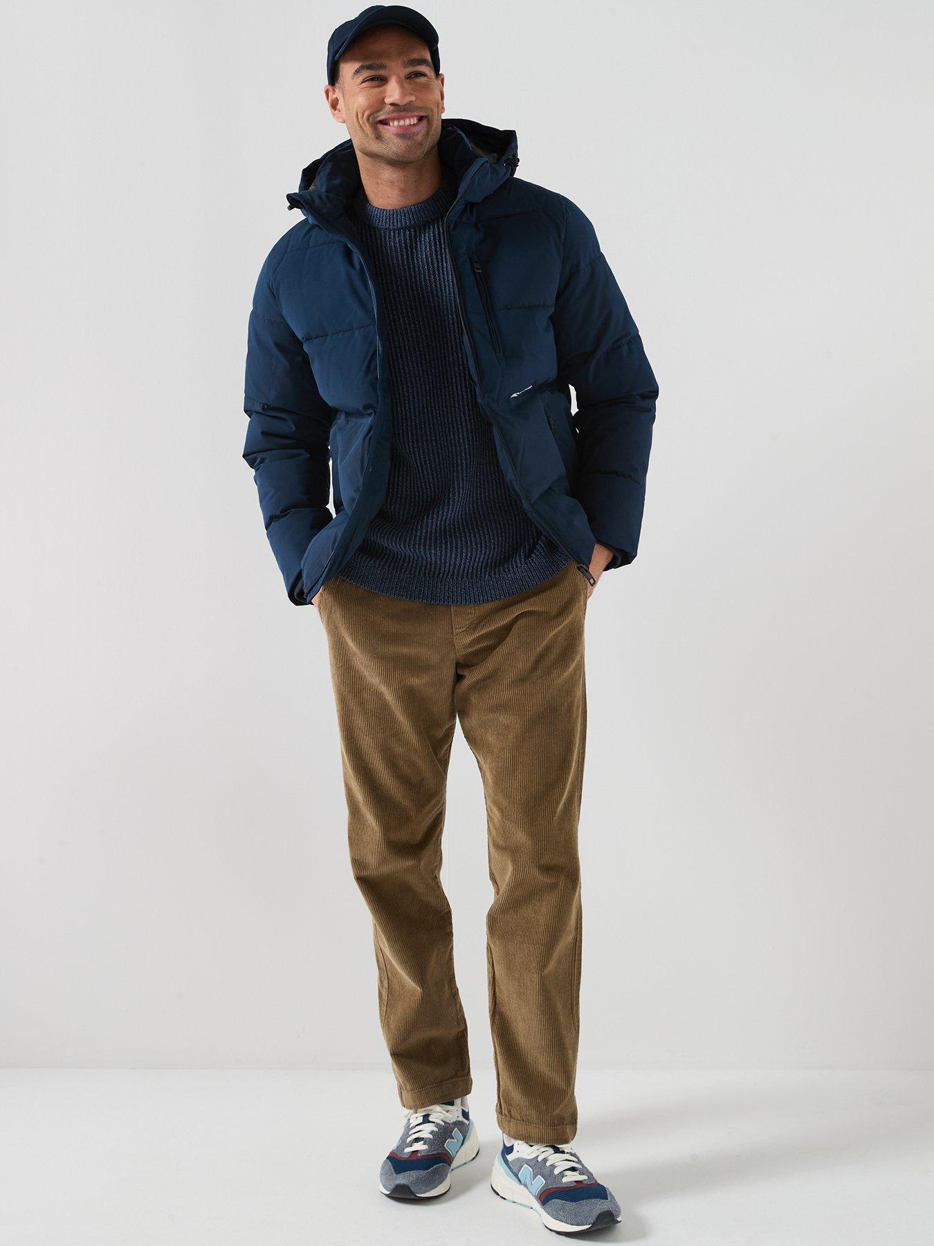 jack-jones-owen-hooded-quilted-jacket-nbsp--navyback