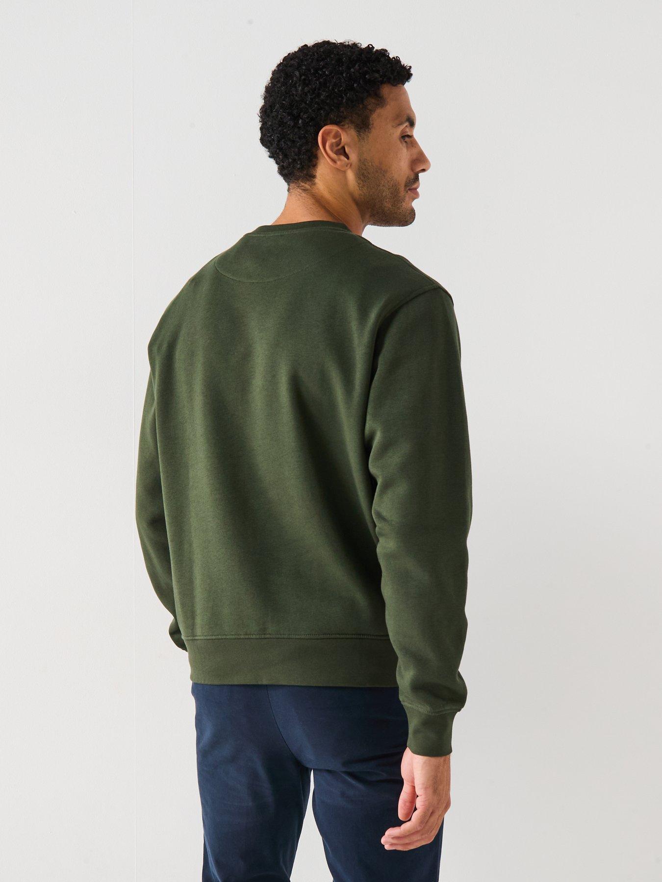 Image 2 of 6 of Jack & Jones Soho JJ Studios Crew Sweat - Green