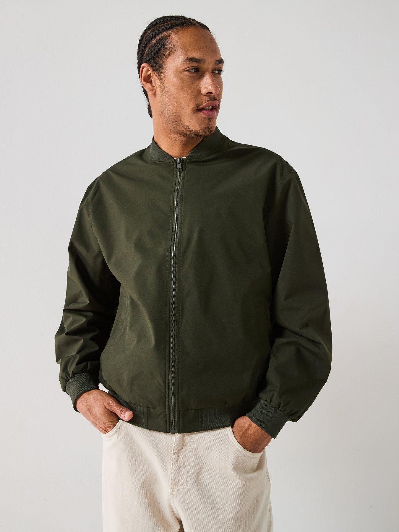 jack-jones-charge-bomber-dark-green