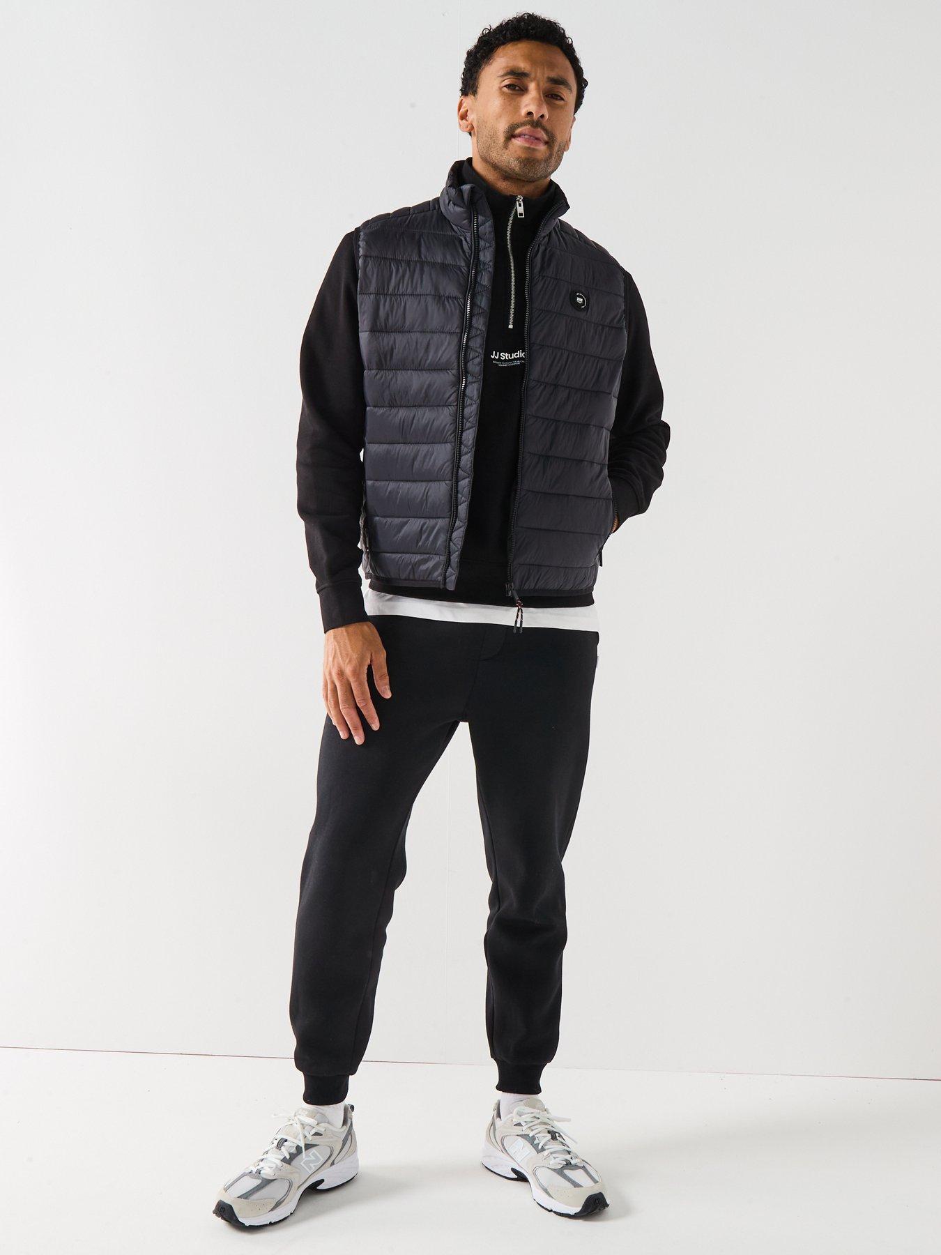 Image 3 of 6 of Jack & Jones Bradley Lightweight Padded Gillet - Black