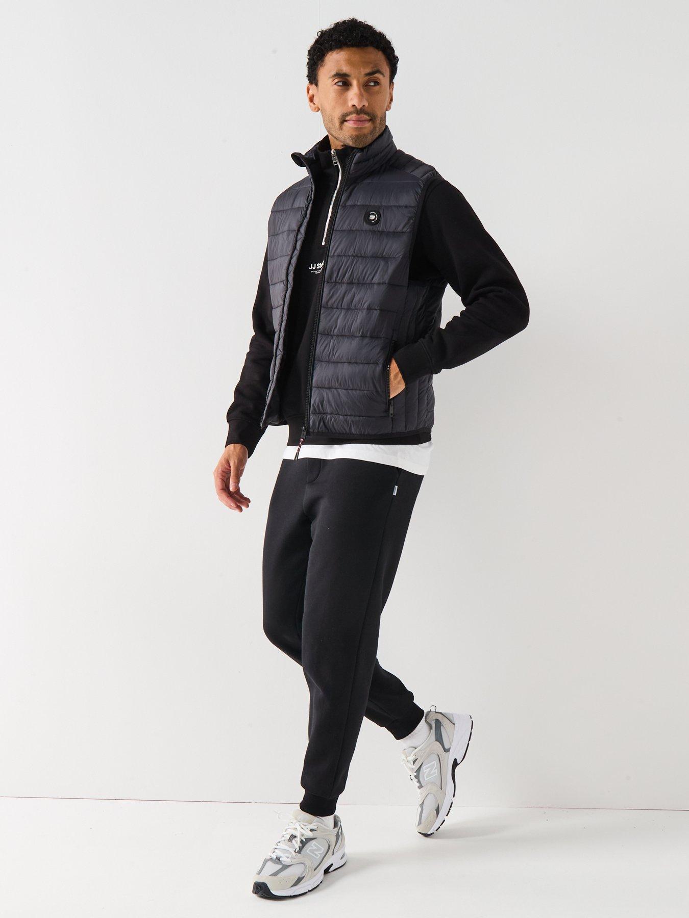 Image 6 of 6 of Jack & Jones Bradley Lightweight Padded Gillet - Black