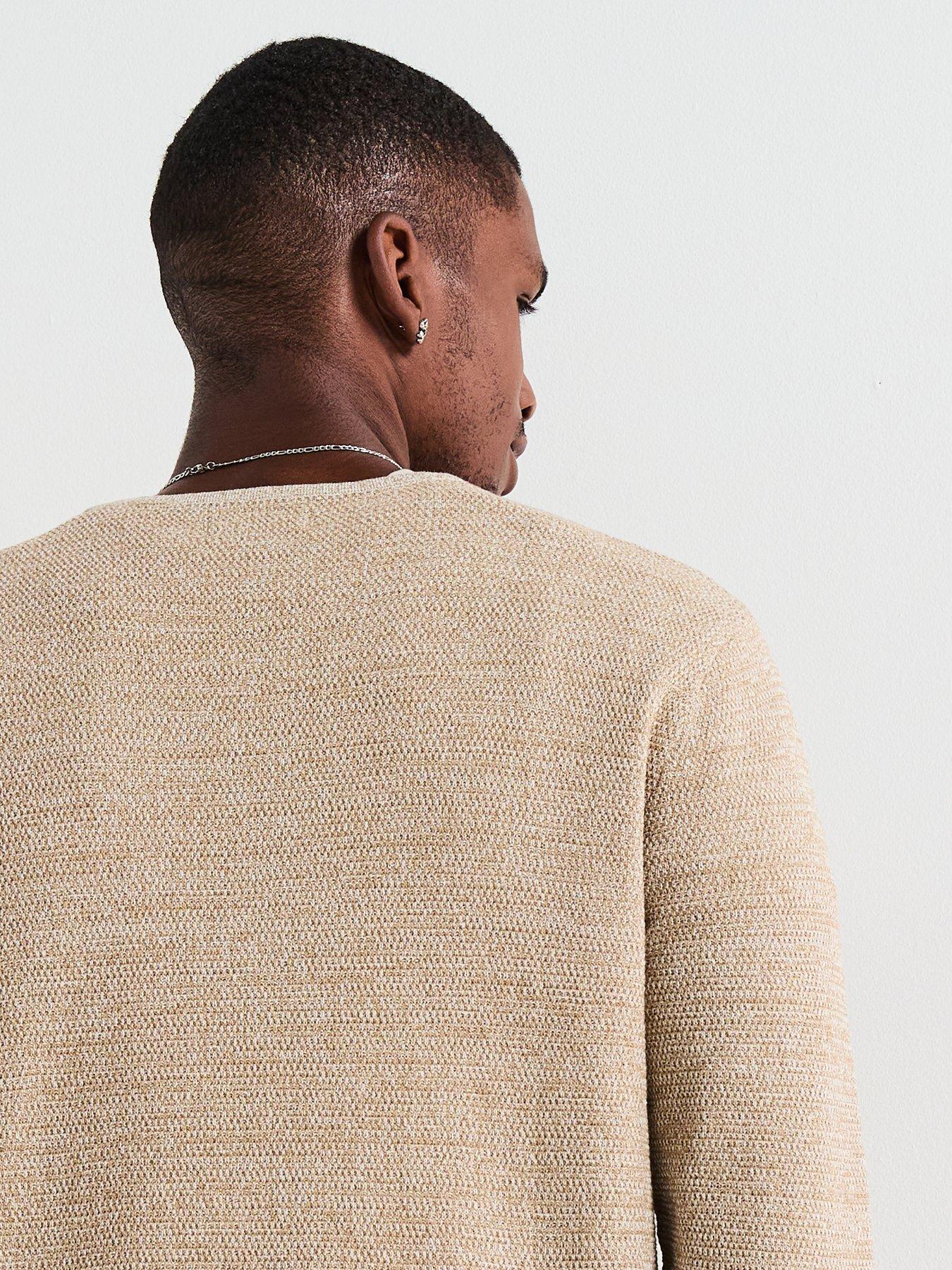 jack-jones-george-textured-crew-knitted-jumper-dark-beigeoutfit