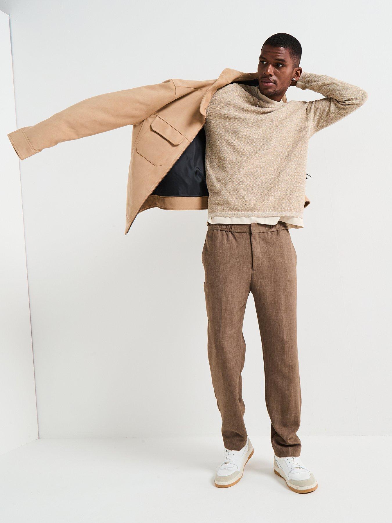 jack-jones-george-textured-crew-knitted-jumper-dark-beigedetail