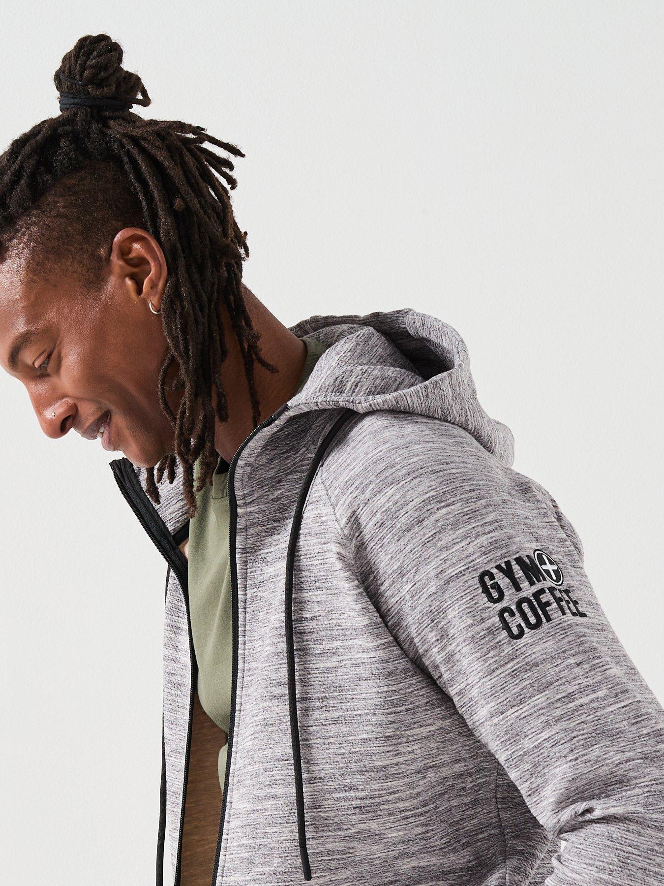 gym-coffee-mens-training-fleck-hoodie-greyoutfit