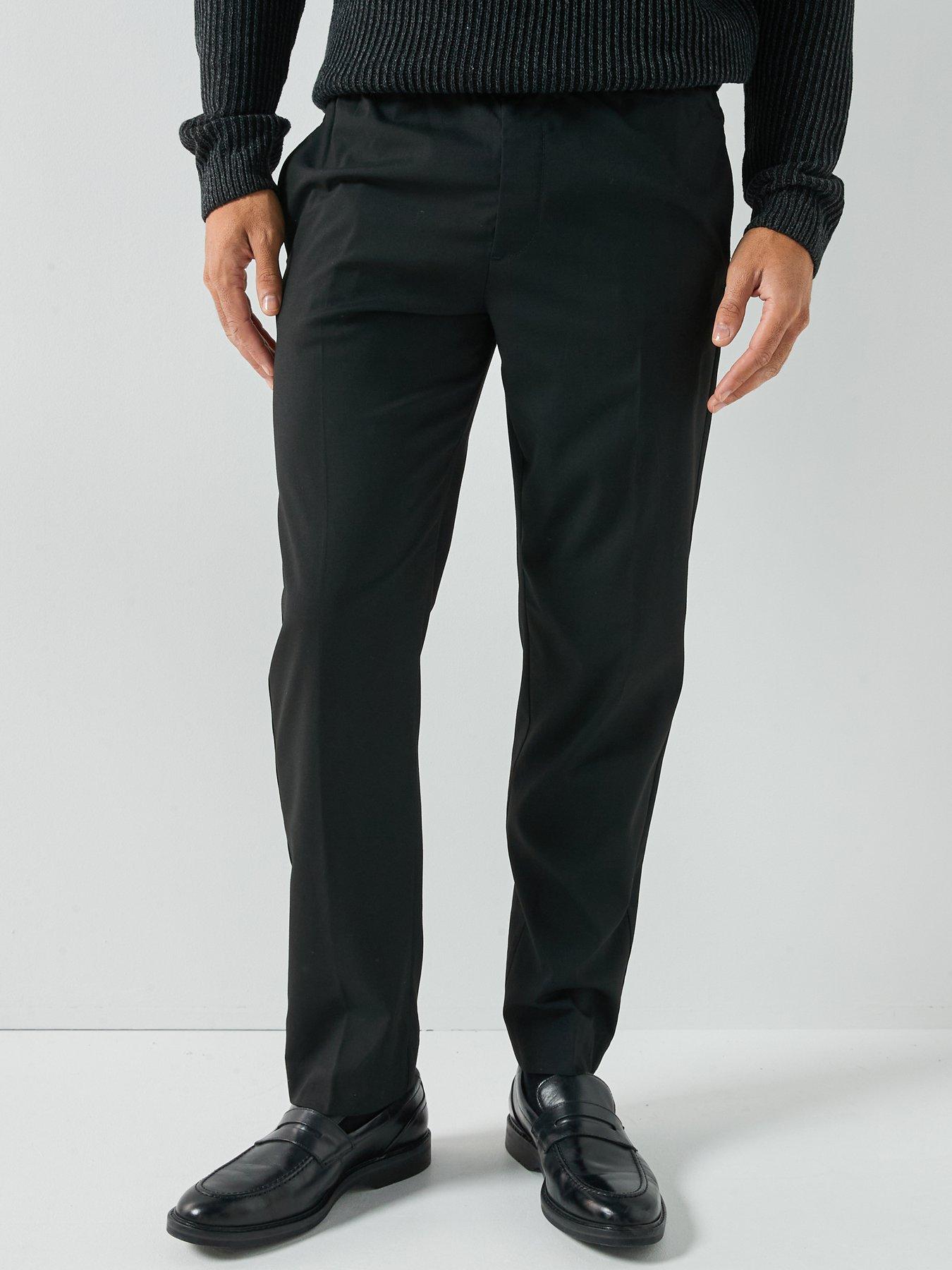 Jack & Jones Kane Edwin Elasticated Trouser - Black