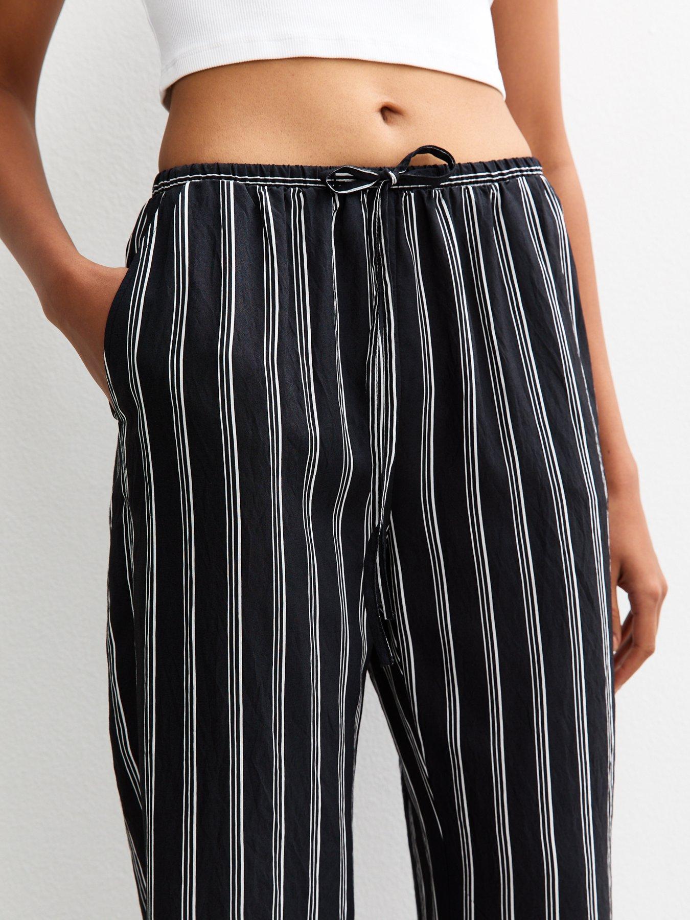 new-look-striped-wide-leg-trousers-blackoutfit