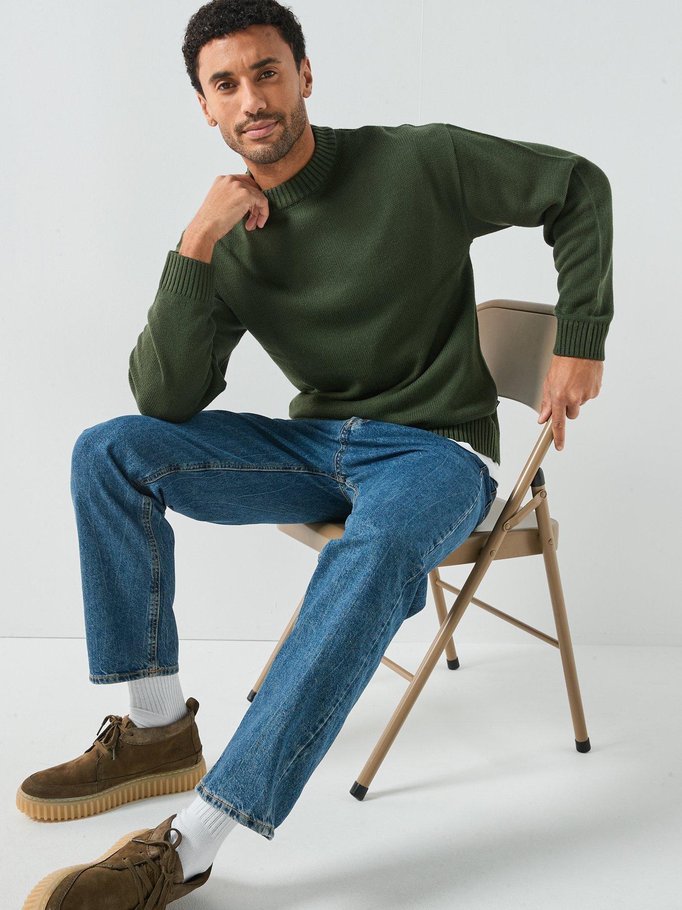 jack-jones-urban-heavy-gauge-knitted-jumper-greendetail