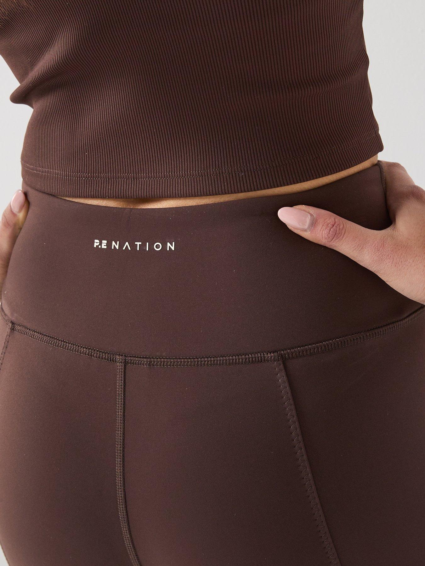 pe-nation-womens-training-elevation-flared-leggings-browndetail