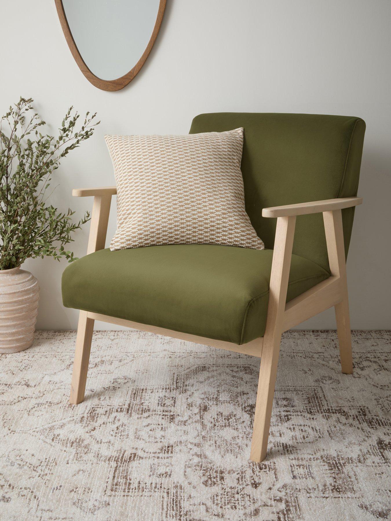 Michelle Keegan Home Cora Accent Chair - Moss Green