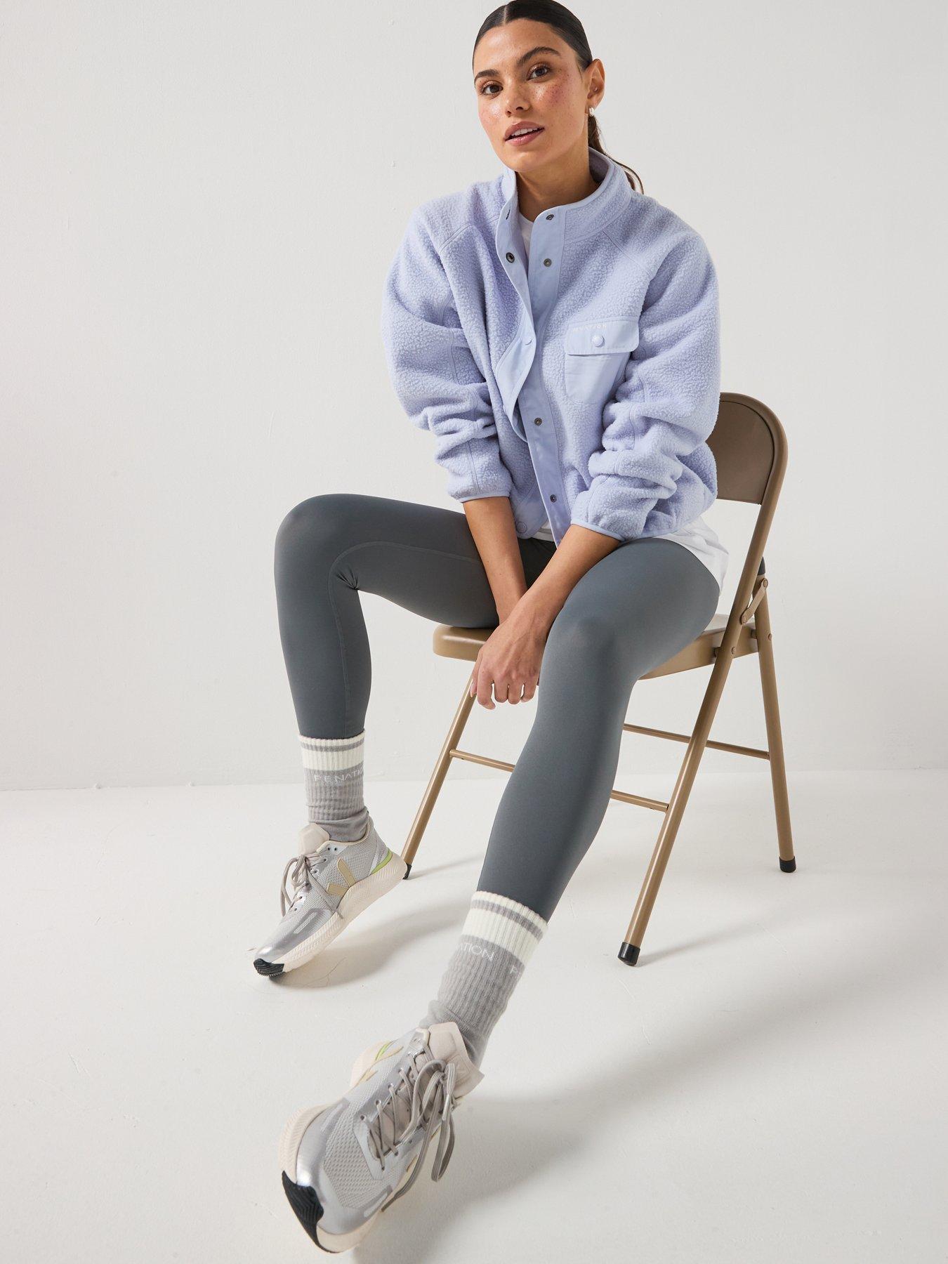 Image 4 of 6 of P.E Nation Womens Training Takeover Jacket - Blue