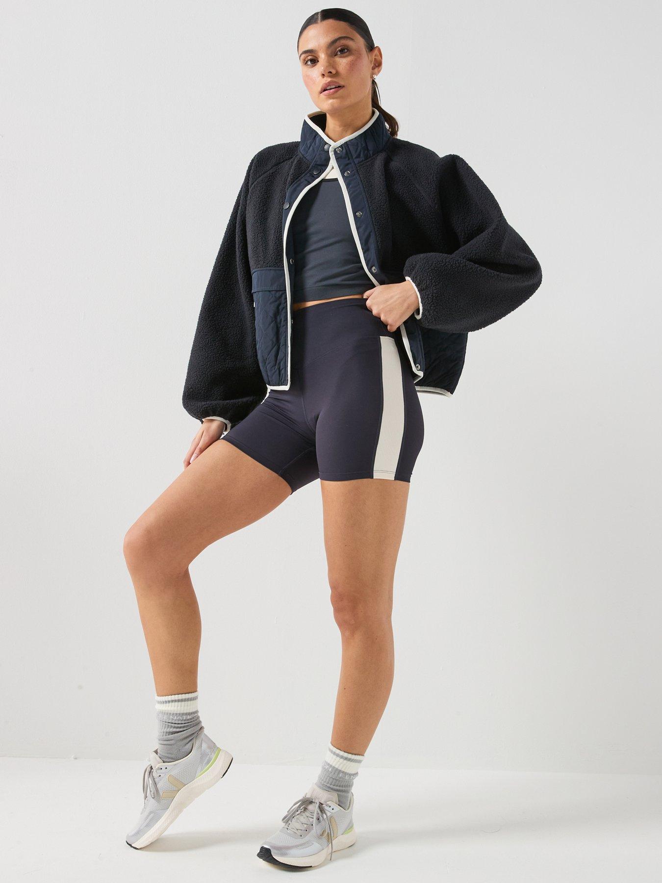 Image 6 of 6 of P.E Nation Womens Training Technique Quilt Jacket - Navy