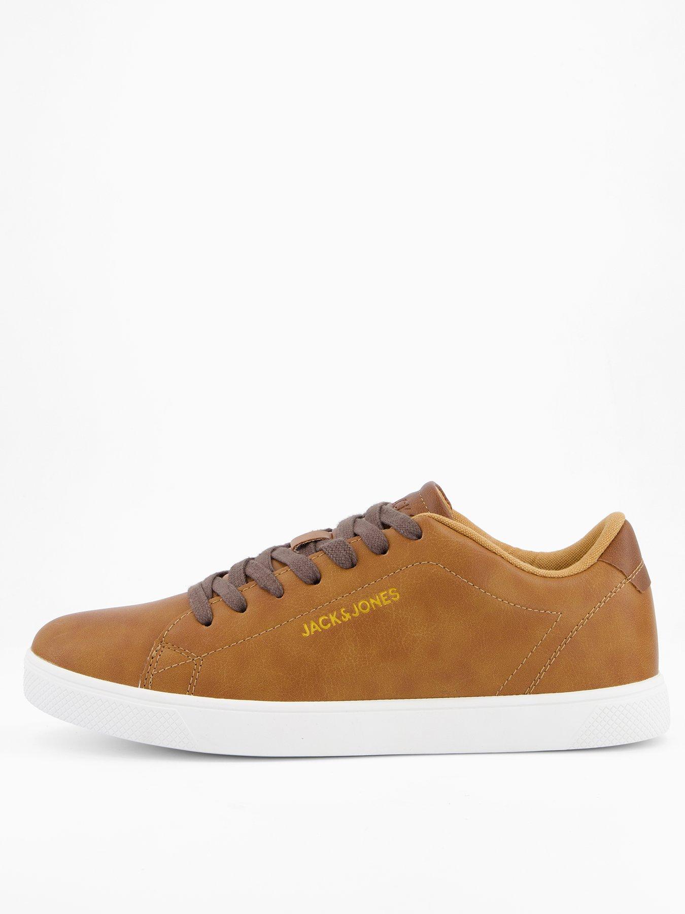 Jack & Jones Bosley Pu Lace Sneakers - Light Brown
