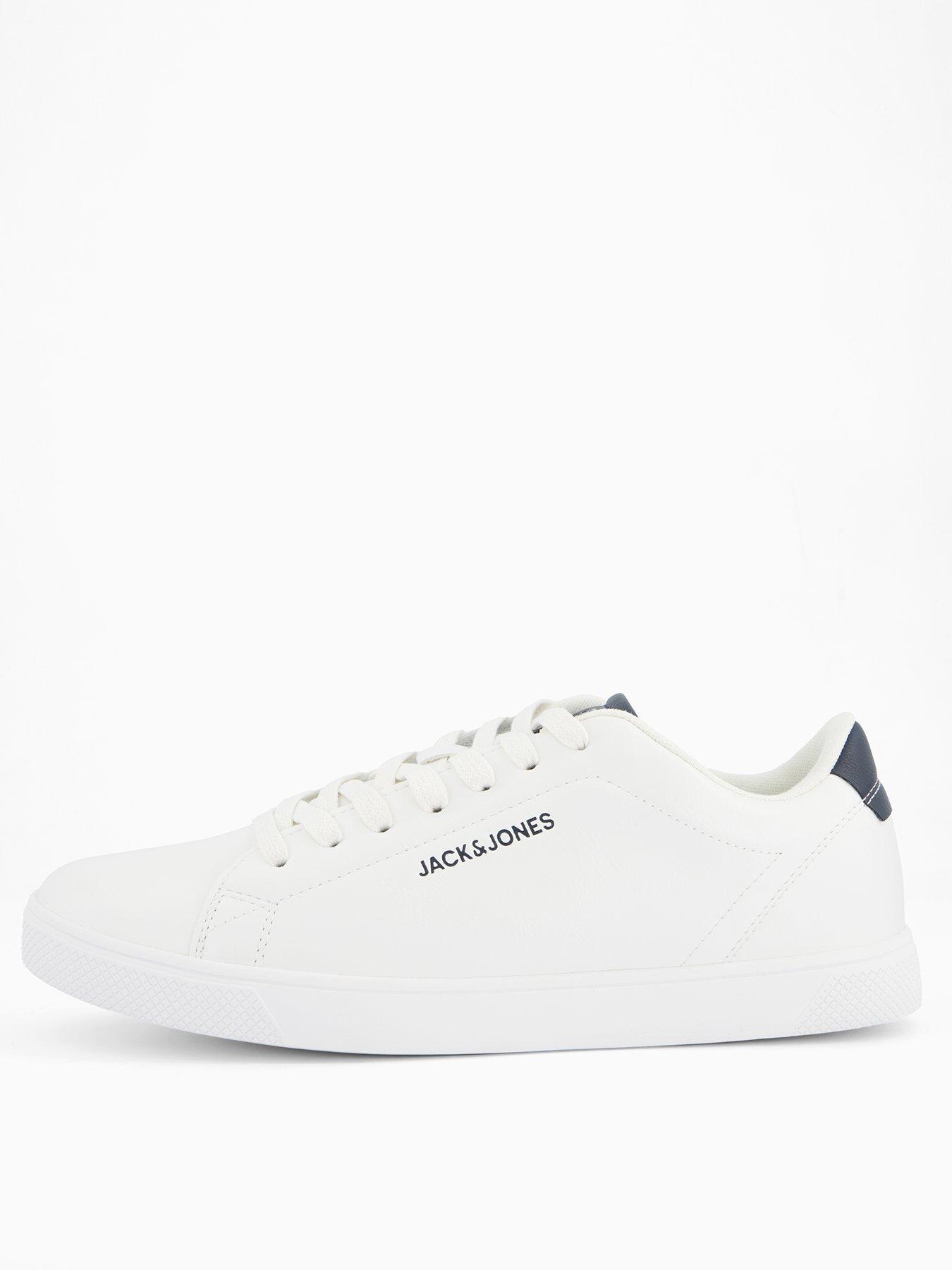 Jack & Jones Bosley Pu Lace Sneakers - White