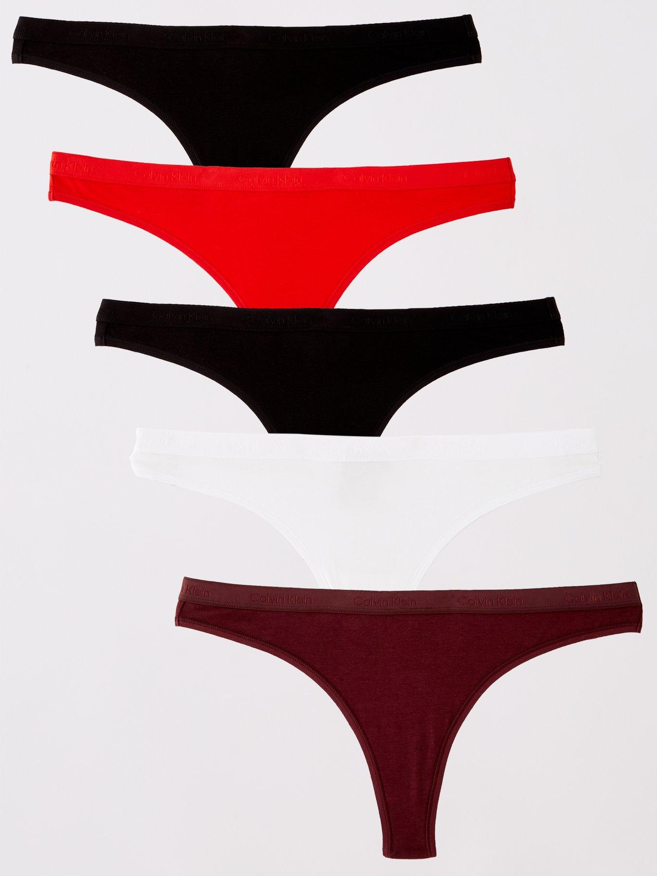 Calvin Klein Thong Brief 5 Pack - Multi