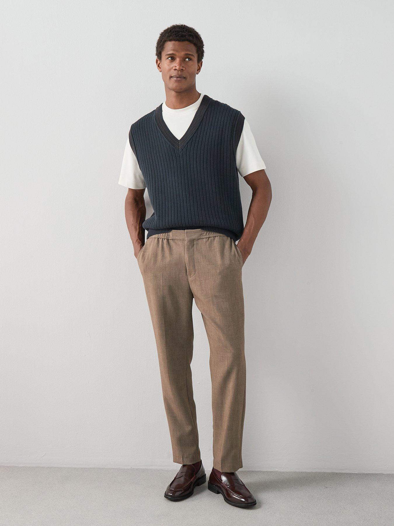 the-very-collection-pure-cotton-knitted-vest-navyback