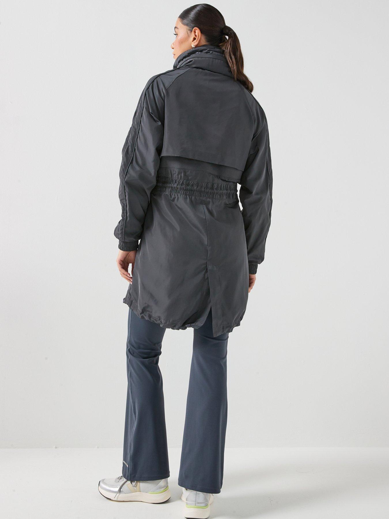 Image 2 of 6 of P.E Nation Womens Training Mid Length Man Down - Navy