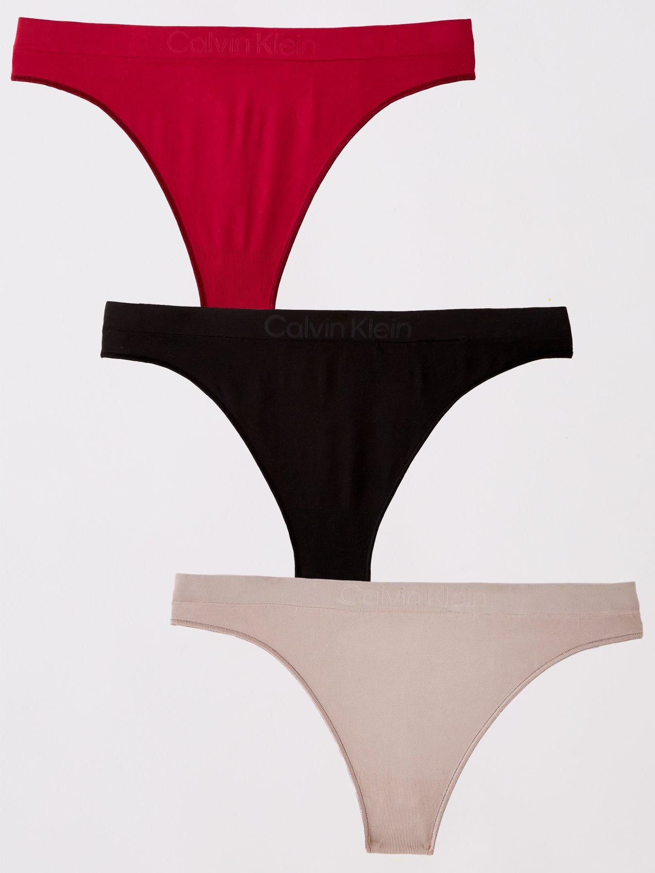 Calvin Klein 3 Pack Thong - Multi