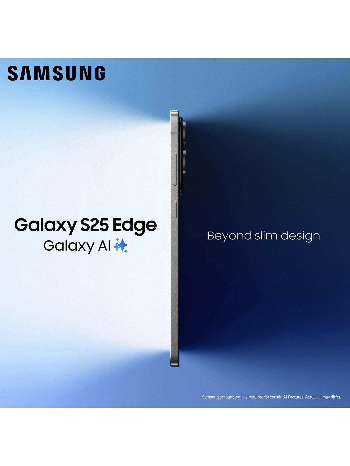 Image 2 of 8 of Samsung Galaxy S25 Edge, 256GB with Galaxy AI Mobile