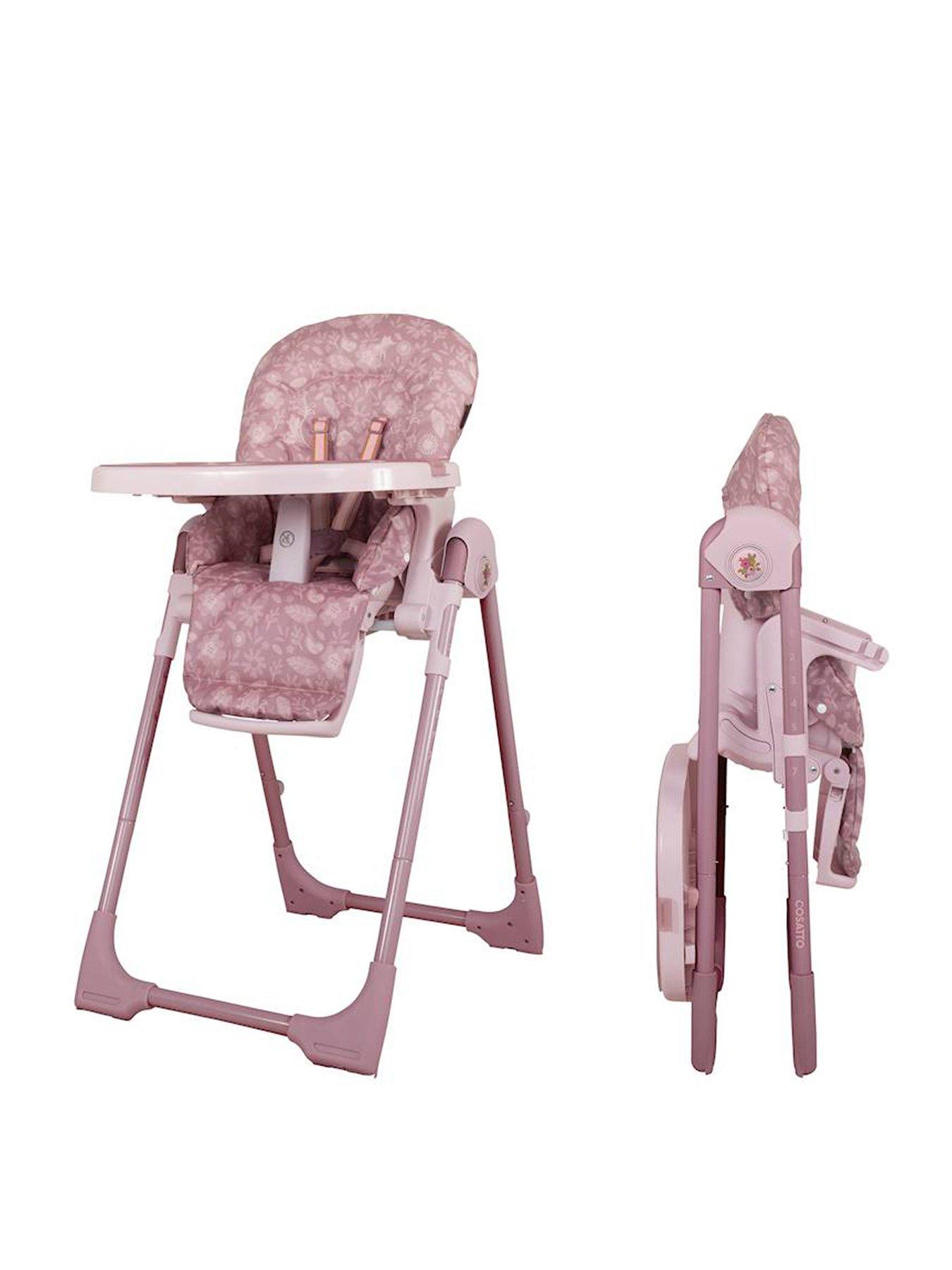 Cosatto Noodle 0+ Highchair, with Newborn Recline (Birth-15kg) - Camille
