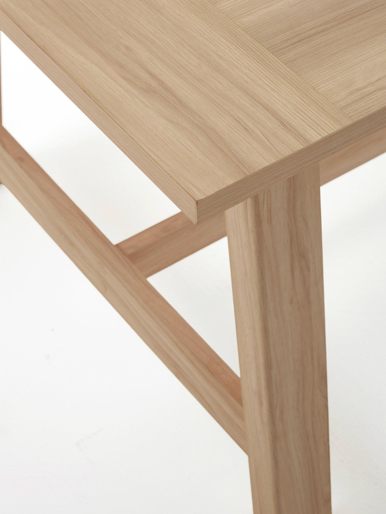 Image 6 of 7 of Michelle Keegan Home Lindley 185cm Dining Table &amp; 2 Benches - FSC&reg; Certified