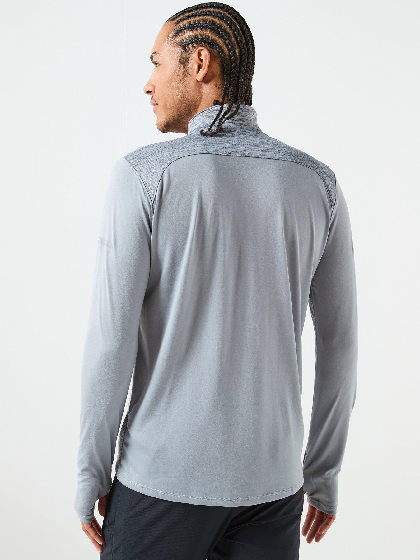 Image 2 of 5 of UNDER ARMOUR Mens Training Tech Utility 1/4 Zip - Grey