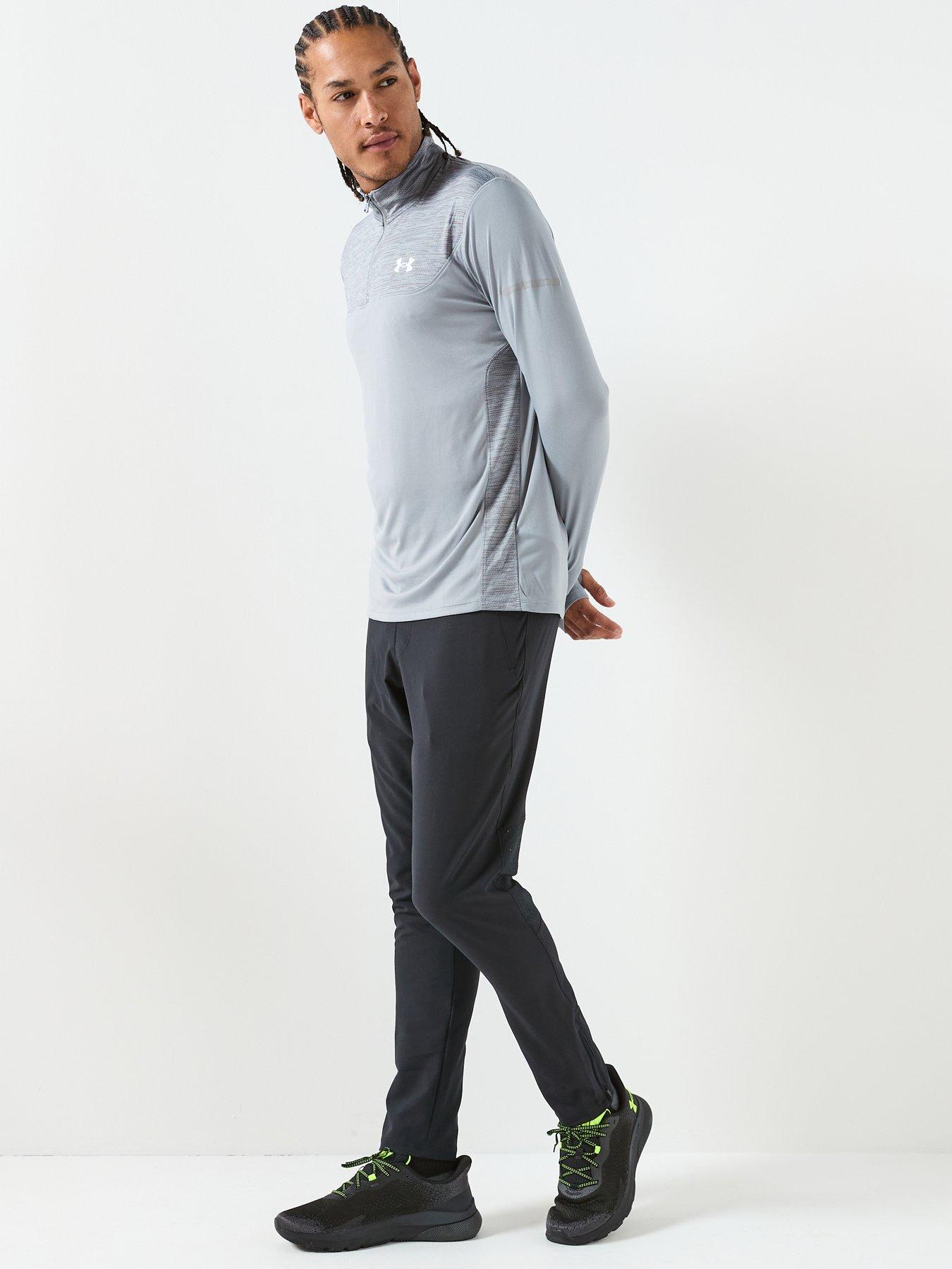 Image 3 of 5 of UNDER ARMOUR Mens Training Tech Utility 1/4 Zip - Grey