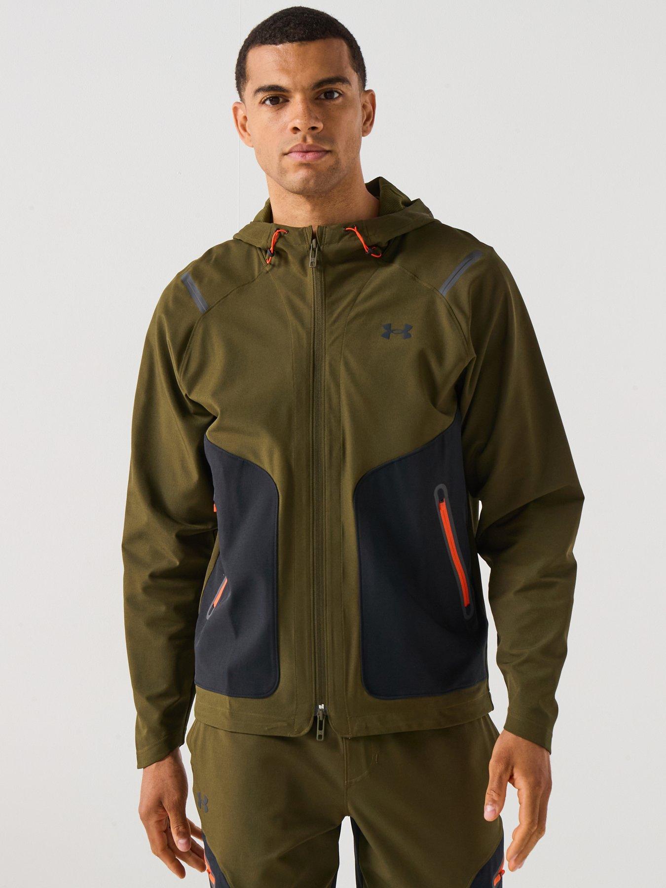 UNDER ARMOUR Mens Training Unstoppable Jacket - Green