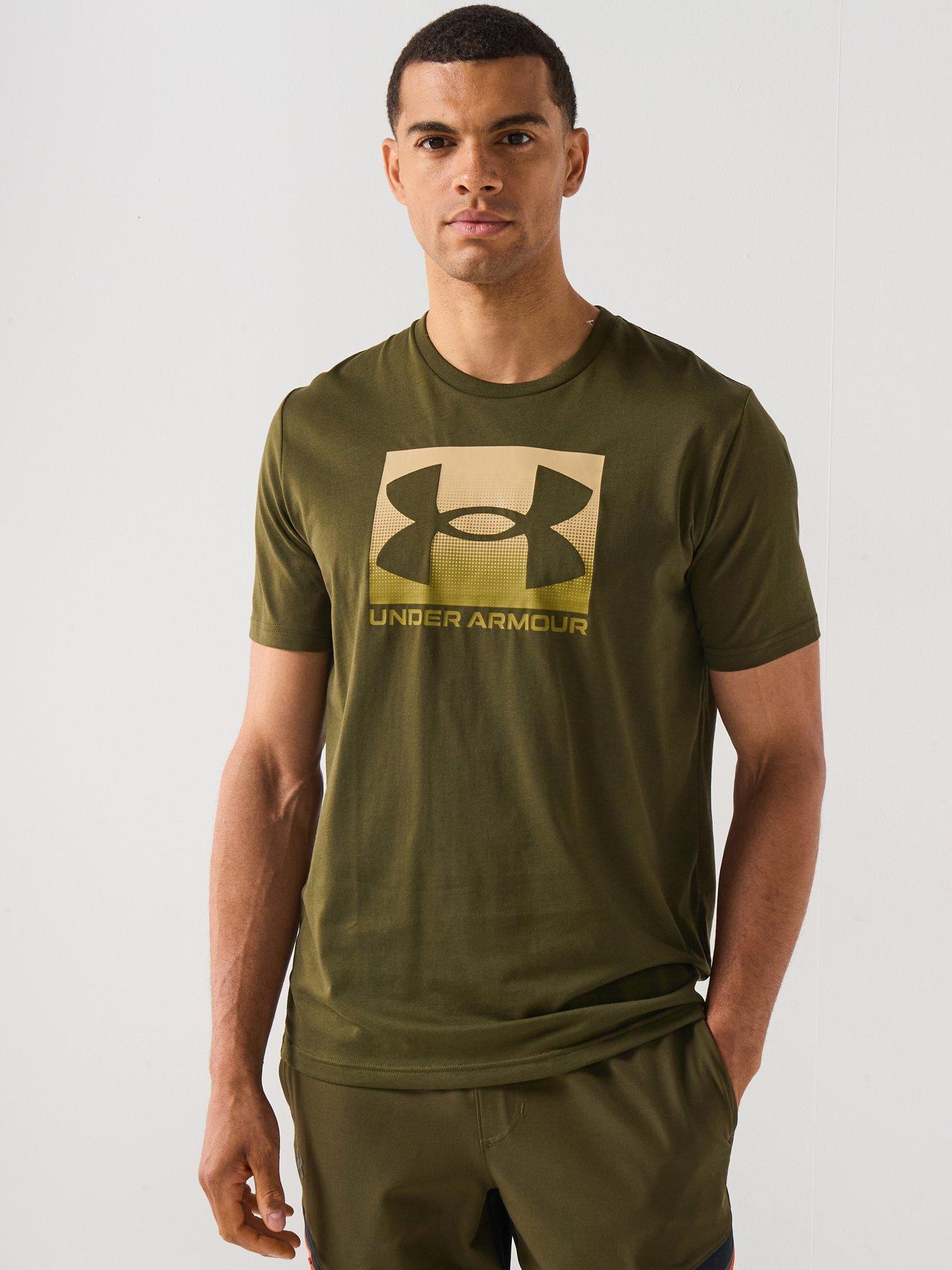 under-armour-mens-training-boxed-logo-sports-t-shirt-green